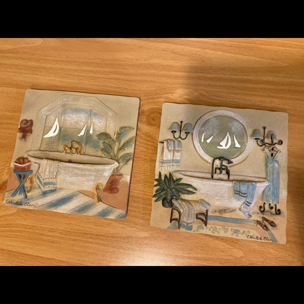 Bathroom decorations